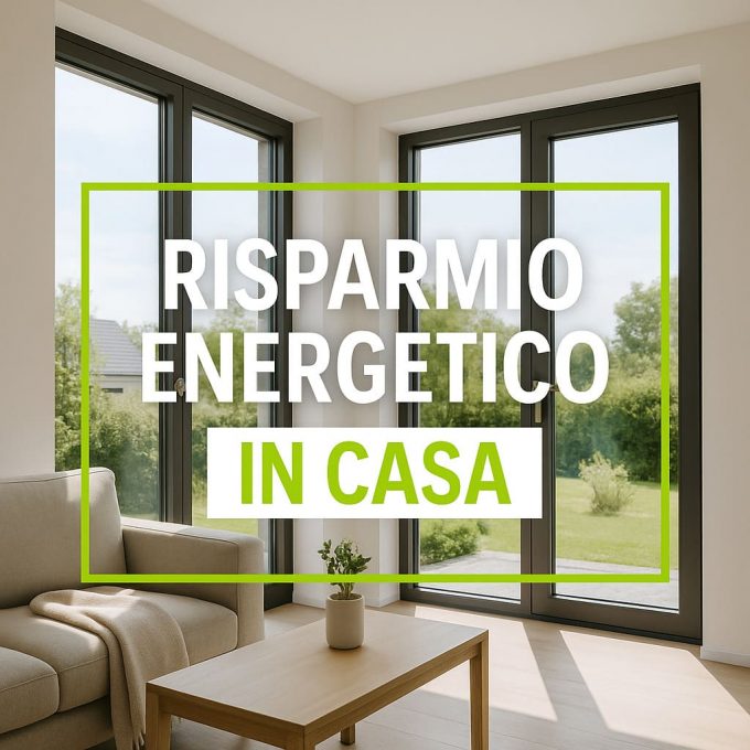 Risparmio energetico casa con serramenti moderni